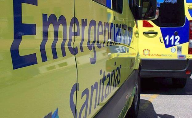 Ambulancias del Servicio de Emergencias 112 de Castilla y León.