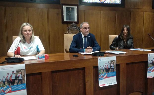 Presentación del proyecto 'Camina para cambiar la diabetes' en Ponferrada./Carmen RAmos