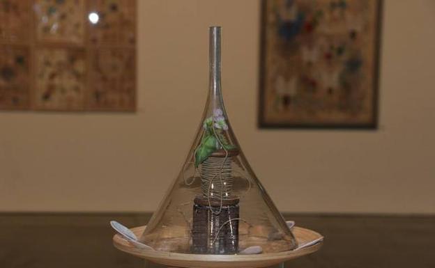 Una de las obras de Teresa Gancedo. 