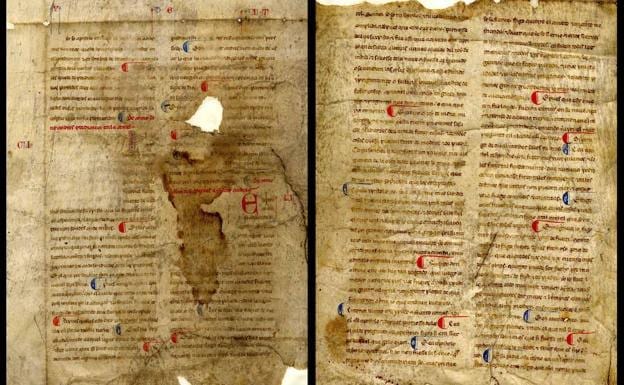 Manuscrito medieval del S.XIII Manuscrito-kiEG-U701173141859UyE-624x385@RC