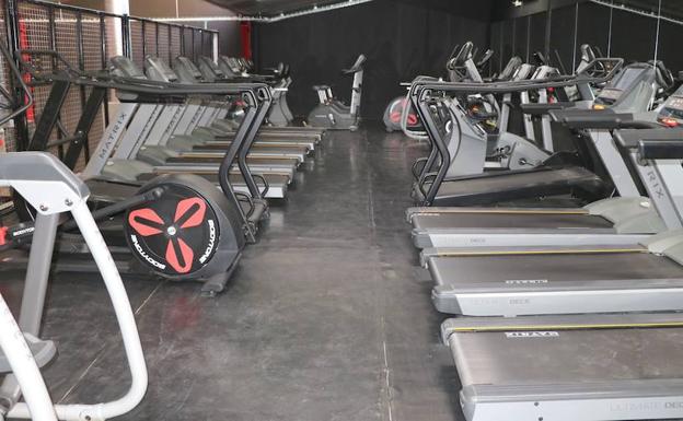 Instalación de un gimnasio./