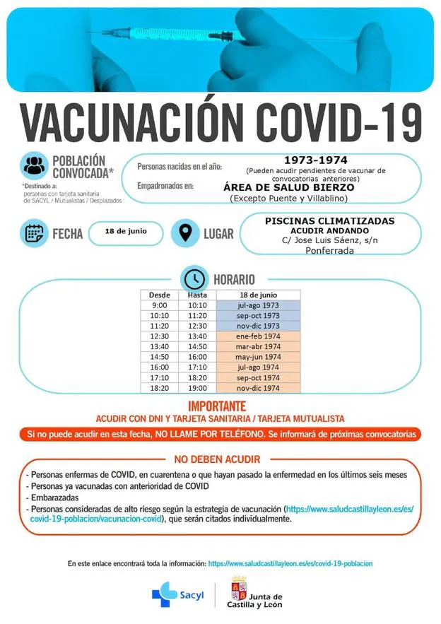 Calendario De Vacunacion Masiva En Leon Leonoticias