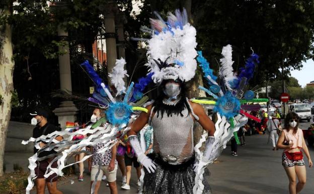 La pandemia marca la celebración del Orgullo LGTBI en Madrid