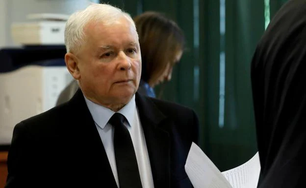 Jaroslaw Kaczynski, presidente del principal partido de la oposición, Ley y Justicia./K. Pempel / reuters