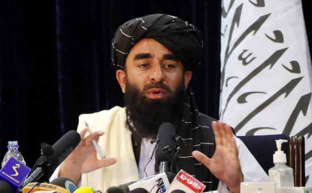 Zabihulá Muyahid, portavoz talibán./Reuters