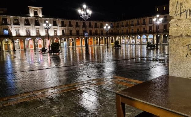 Plaza Mayor de León./