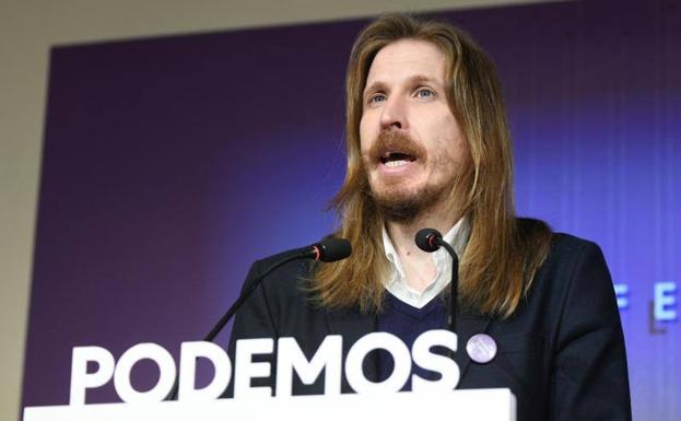 El portavoz de Podemos, Pablo Fernández./EFE