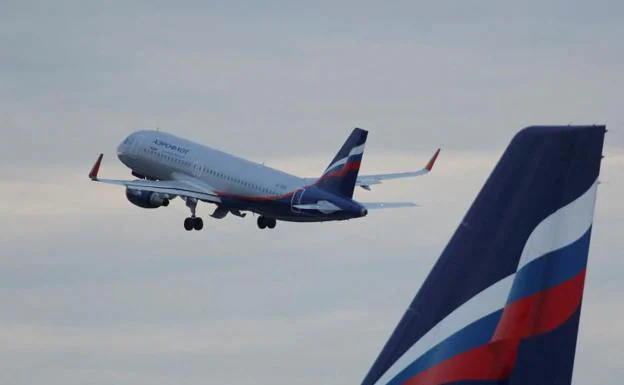 Aviones de la compañía rusa Aeroflot. /Reuters