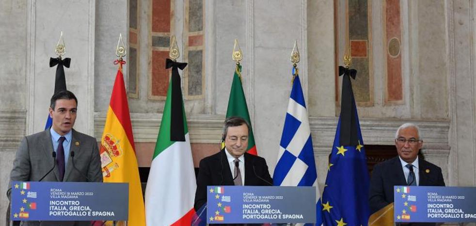 Sánchez propõe resposta à crise energética junto com Itália, Portugal e Grécia