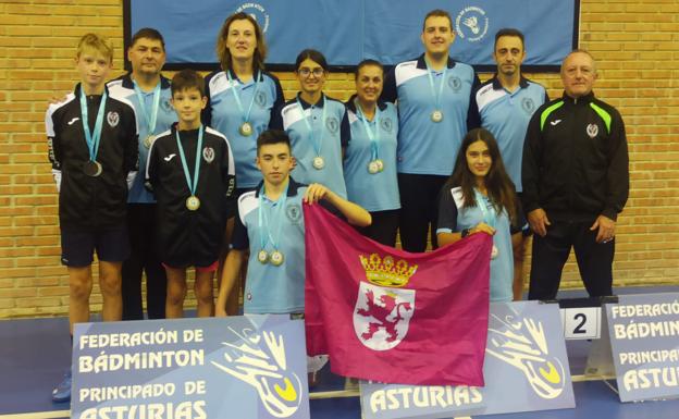 The Leonese added eleven medals in Pravia (Asturias).
